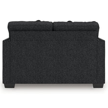 Load image into Gallery viewer, Jasmine Peaks - Loveseat - Coal
