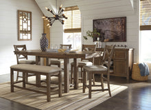 Load image into Gallery viewer, Moriville - Rectangular Dining Room Counter Extension Table - Grayish Brown
