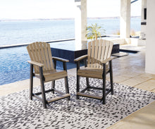 Load image into Gallery viewer, Fairen Trail - Barstool (Set of 2) - Black / Driftwood
