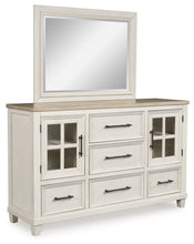 Load image into Gallery viewer, Shaybrock - Dresser And Mirror - Antique White / Brown
