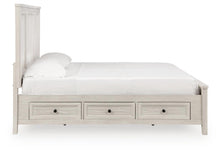 Load image into Gallery viewer, Darbonton - King Panel Storage Bed - Dove White
