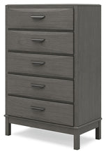 Load image into Gallery viewer, Mazing - Five Drawer Chest - Gray
