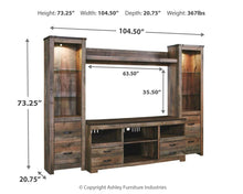 Load image into Gallery viewer, Trinell - Entertainment Center
