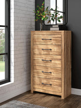 Load image into Gallery viewer, Maystonna - Five Drawer Chest - Brown
