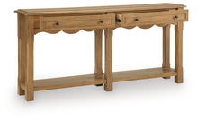 Load image into Gallery viewer, Whitmund - Console Sofa Table - Light Brown
