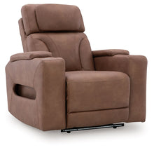 Load image into Gallery viewer, Clean-Slate - Power Recliner / Adj Headrest - Caramel
