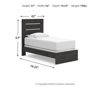 Load image into Gallery viewer, Hollivern - Panel Bed
