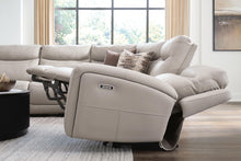Load image into Gallery viewer, Gravier - 6-Piece Power Reclining Sectional With Storage Console - Gray
