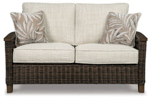 Load image into Gallery viewer, Paradise Trail - Loveseat w/Cushion - Medium Brown
