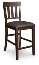 Load image into Gallery viewer, Haddigan - Upholstered Barstool (Set of 2) - Dark Brown
