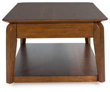Load image into Gallery viewer, Trenmour - Rectangular Cocktail Table - Medium Brown
