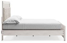 Load image into Gallery viewer, Altyra - King Panel Bed With Upholstered Headboard - White

