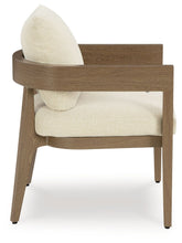 Load image into Gallery viewer, Serene Bay - Arm Chair With Cushion (Set of 2) - Dark Brown / White
