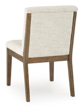 Load image into Gallery viewer, Marxmore - Dining Upholstered Side Chair (Set of 2) - Beige / Brown
