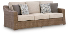 Load image into Gallery viewer, Laguna Heights - Sofa With Cushion - Beige
