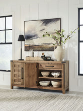 Load image into Gallery viewer, Ridgester - Dining Room Server - Light Brown
