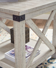 Load image into Gallery viewer, Carynhurst - Rectangular End Table - Whitewash

