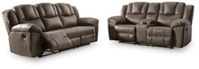 Load image into Gallery viewer, Lowilla - 2 Pc. - Reclining Sofa And Loveseat - Driftwood
