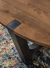 Load image into Gallery viewer, Hanneforth - Round Cocktail Table - Brown
