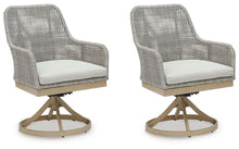 Load image into Gallery viewer, Seton Creek - Swivel Chair With Cushion (Set of 2) - Gray

