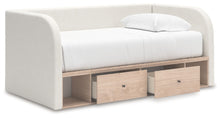 Load image into Gallery viewer, Arloster - 3 Pc. - Twin Day Bed With Storage, Dresser And Nightstand - White
