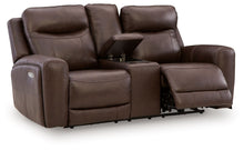 Load image into Gallery viewer, Gravier - Power Reclining Loveseat With Console / Adjustable Headrest - Cordova

