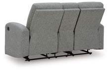 Load image into Gallery viewer, Gauntlet - Double Recline Loveseat With Console - Sterling
