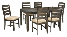 Load image into Gallery viewer, Rokane - Dining Room Table Set (Set of 7) - Brown
