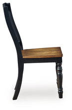 Load image into Gallery viewer, Clorazi - Dining Room Side Chair (Set of 2) - Black / Brown

