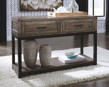 Load image into Gallery viewer, Johurst - Sofa Table - Grayish Brown
