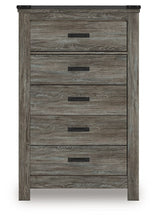 Load image into Gallery viewer, Frandern - Five Drawer Chest - Gray
