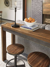 Load image into Gallery viewer, Torjin - 3 Pc. - Long Counter Table, 2 Stools - Dark Brown
