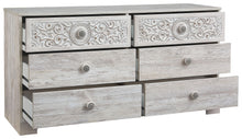 Load image into Gallery viewer, Paxberry - Six Drawer Dresser - Vinyl-Wrapped - Whitewash
