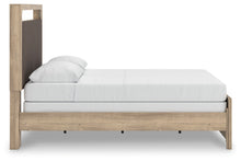 Load image into Gallery viewer, Kinlanni - 4 Pc. - Queen Panel Bed, Dresser, Mirror And Nightstand - Tan
