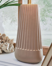 Load image into Gallery viewer, Dellner - Ceramic Table Lamp - Mocha
