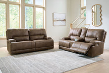 Load image into Gallery viewer, Beckley Place - 2 Pc. - Power Reclining Sofa And Loveseat - Earth
