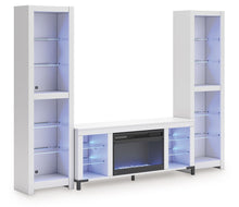 Load image into Gallery viewer, Brollevi - 3-Piece Entertainment Center - White
