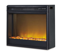 Load image into Gallery viewer, Entertainment Accessories - Fireplace Insert Glass/Stone - Black
