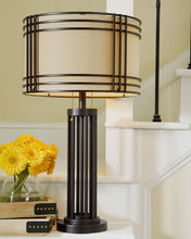 Load image into Gallery viewer, Hanswell - Metal Table Lamp  - Dark Brown

