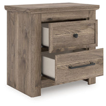 Load image into Gallery viewer, Rusticott - Two Drawer Night Stand - Brown
