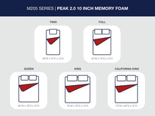 Load image into Gallery viewer, Peak 2.0 12 Memory Foam - Mattress
