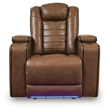 Load image into Gallery viewer, Gruaro - Power Recliner With Adjustable Headrest - Amber
