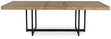 Load image into Gallery viewer, Tomtyn - Rectangular Dining Room Extension Table - Light Brown
