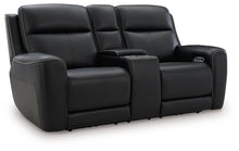 Load image into Gallery viewer, 5Z-Comfort - Relaxation - Power Reclining Loveseat with Console / Adj Headrest
