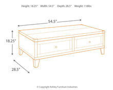 Load image into Gallery viewer, Todoe - Lift Top Cocktail Table - Dark Gray
