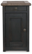 Load image into Gallery viewer, Tyler Creek - Chair Side End Table - Grayish Brown / Black

