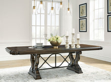 Load image into Gallery viewer, Maylee - Dining Extension Table - Dark Brown
