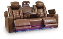 Load image into Gallery viewer, Gruaro - Power Reclining Sofa With Adjustable Headrest - Amber
