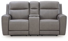 Load image into Gallery viewer, 5Z-Comfort - Relaxation - Power Reclining Loveseat with Console / Adj Headrest
