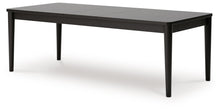 Load image into Gallery viewer, Portdown - Rectangular Dining Room Extension Table - Black

